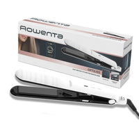 Lisseur à cheveux Rowenta SF3210 Optiliss Blanc/Noir Blanc Céramique