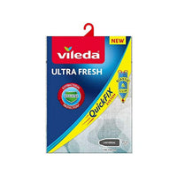 Housse pour Table à Repasser Vileda 168989 Ultrafresh Quick Fix Gris (130 x 45 cm)