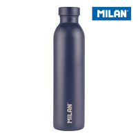 Bouteille Thermique en Acier Inoxydable Milan Blue marine 591 ml