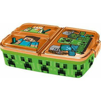 Boîte à Sandwich Minecraft Plastique