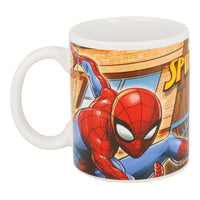 Tasse mug Spiderman Great Power Céramique Rouge Bleu (11.7 x 10 x 8.7 cm) (350 ml)