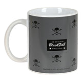 Tasse mug BlackFit8 Skull Céramique Noir Gris (350 ml)