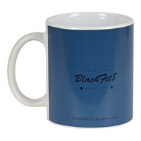 Tasse mug BlackFit8 Stamp Céramique Bleu (350 ml)