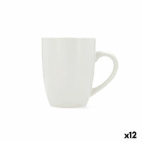 Tasse Quid Latte Blanc Céramique 330 ml (12 Unités) (Pack 12x)