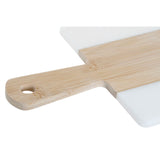 Planche à découper DKD Home Decor Blanc Bambou Marbre (38 x 18 x 1 cm)