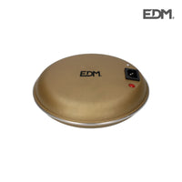 Chauffage Thermo-céramique sur Prise EDM 07180 Doré 500 W