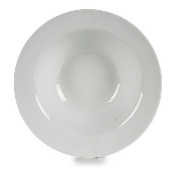 Assiette Blanc Porcelaine (23 x 6,5 x 23 cm) (Ø 23 cm)