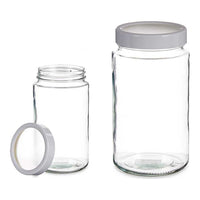 Boîte Transparent Blanc verre polypropylène (11,5 x 21,3 x 11,5 cm) (2 L)