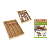 Cutlery Organiser Quttin Bambou (34 X 26 x 4 cm)