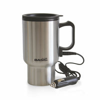 Tasse mug Basic Home Électrique Argenté 400 ml (12 Unités)