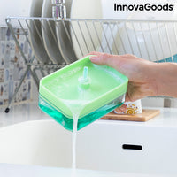 Distributeur de Liquide Vaisselle2 en 1 Pushoap InnovaGoods