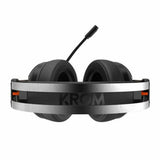 Casques avec Micro Gaming Krom NXKROMKDE Noir/Orange Noir