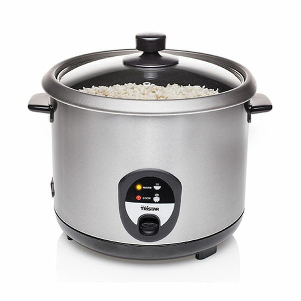 cuiseur à riz Tristar RK-6129 900 W Acier inoxydable Argenté 2,2 L