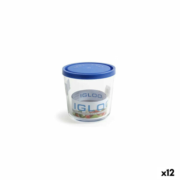 Bocal Borgonovo Igloo Bleu 800 ml (12 Unités)