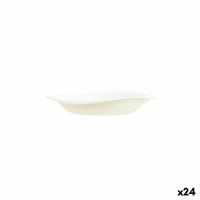 Assiette creuse Arcoroc Tendency Beige verre (23 cm) (24 Unités)