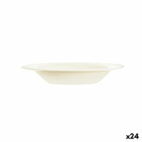 Assiette creuse Arcoroc Intensity Beige verre (22 cm) (24 Unités)