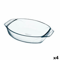 Plat à Gratin Pyrex Irresistible Oblongue 30,3 x 20,8 x 6,8 cm Transparent verre (4 Unités)
