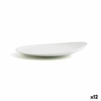 Assiette plate Ariane Vital Coupe Céramique Blanc (24 cm) (12 Unités)