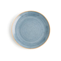 Assiette plate Ariane Terra Céramique Bleu (Ø 21 cm) (12 Unités)