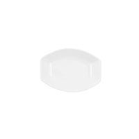 Plateau apéritif Ariane Alaska 9,6 x 5,9 cm Mini Oblongue Céramique Blanc (10 x 7,4 x 1,5 cm) (18 Unités)