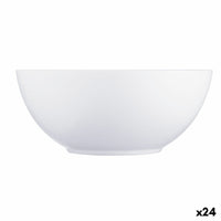 Bol Luminarc Diwali Blanc verre (Ø 18 cm) (24 Unités)