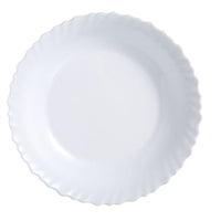 Assiette plate Luminarc Feston Blanc verre (25 cm) (24 Unités)