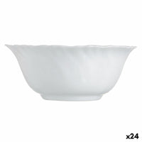 Bol Luminarc Feston Blanc verre (12 cm) (24 Unités)