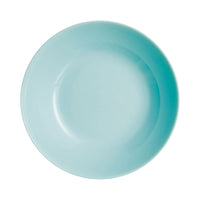 Assiette creuse Luminarc Diwali Turquoise verre (20 cm) (24 Unités)