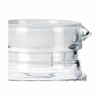 Pichet Rayures Transparent Blanc Plastique verre 1 L
